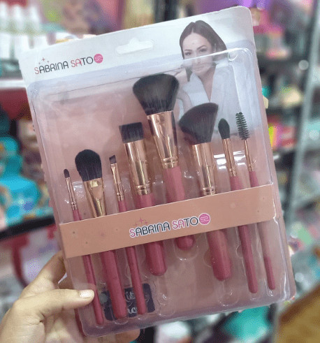 Kit De Pincel Para Maquiagem 8 peças - SS303 - Sabrina Sato | DrogaRaia (BR)