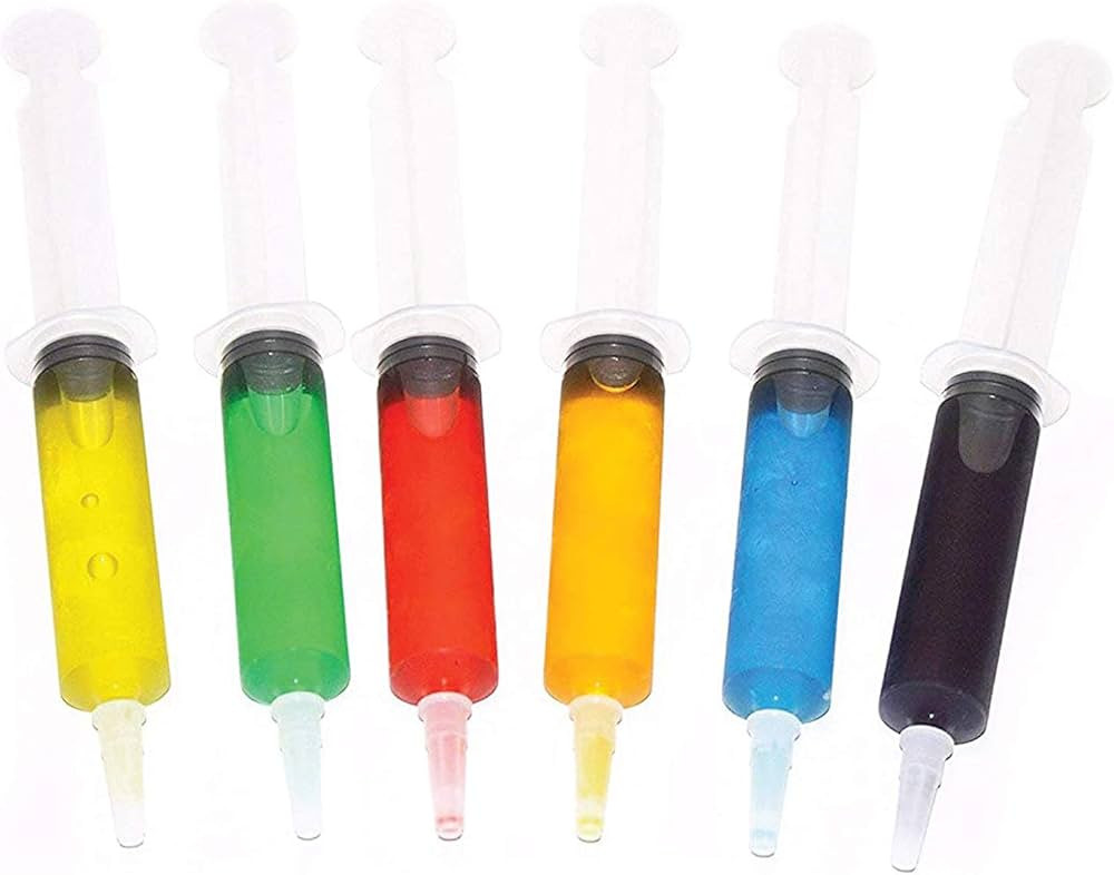 Jello shot syringes 25 pack (2oz) Reusable edible Party seringe shots. Perfect supplies for Hallo... | Amazon (US)