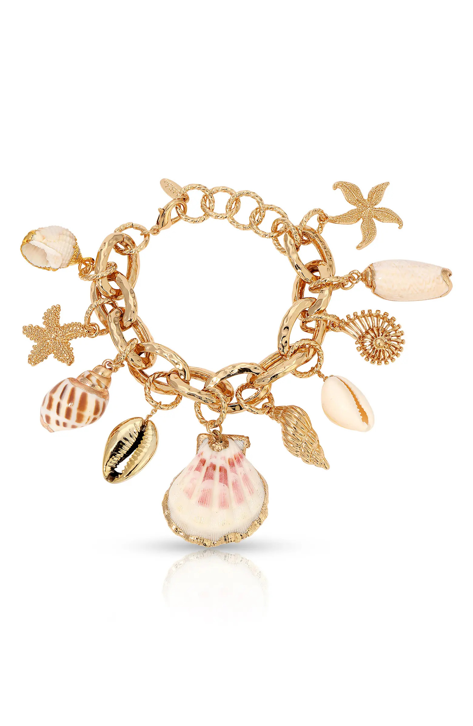 Ettika Shell Charm Bracelet | Nordstrom | Nordstrom