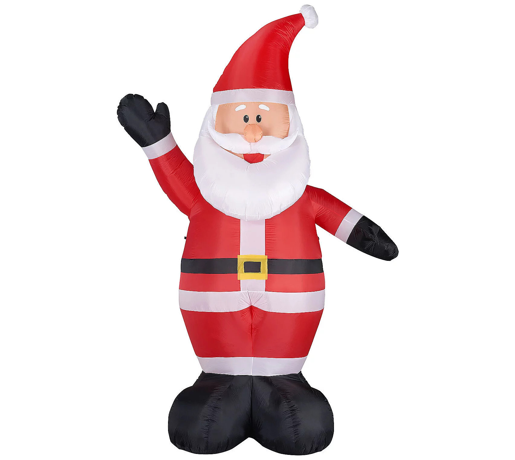 Fraser Hill Farm 12-Ft. Tall Traditional Santa, Outdoor Blow-U | QVC