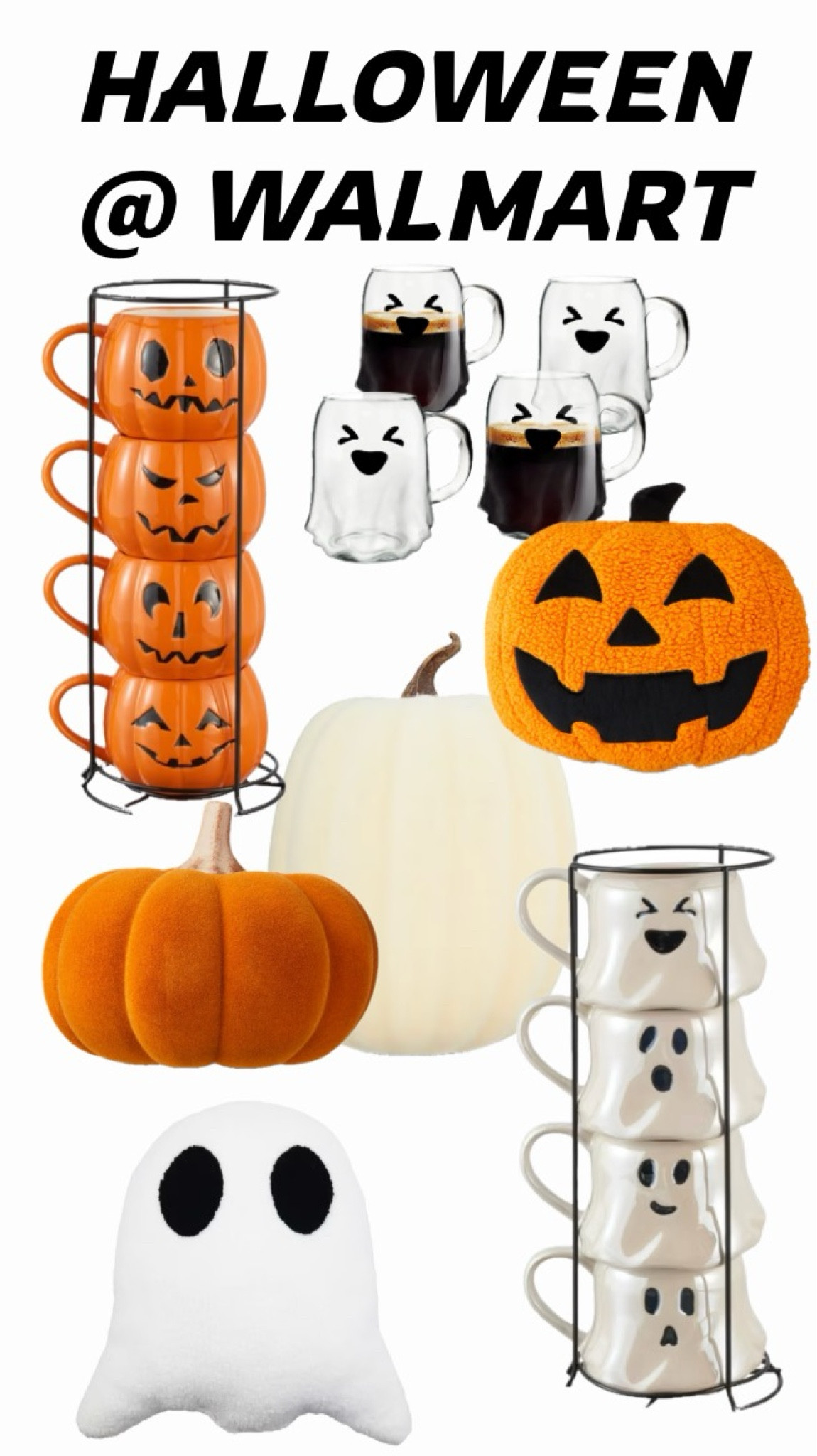 Walmart Halloween finds! These tend to sell out quickly! 
…………….
walmart finds Walmart new arrivals pumpkin mugs ghost mugs halloween mugs walmart under $10 halloween decor halloween decorations halloween home decor pumpkin pillow pottery barn dupe jack-o-lantern pillow velvet pumpkins white pumpkin fall decorations fall decor fall home decor indoor halloween decor indoor halloween decorations halloween party 

#LTKKids #LTKFamily #LTKParties
