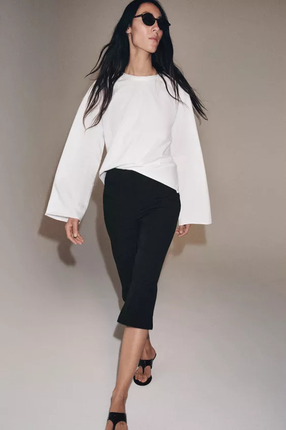 MAGLIETTA MANICHE LUNGHE RAGLAN | Zara IT