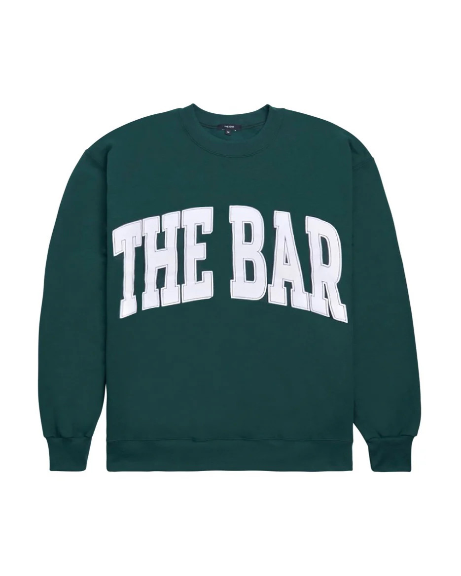 VARSITY SWEATSHIRT HUNTER GREEN | The Bar