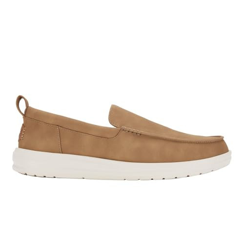 HEYDUDE Paul Loafer Classic Walnut Size 15, Men’s Shoes, Men's Slip-on Loafers, Comfortable & Light-Weight | Amazon (US)