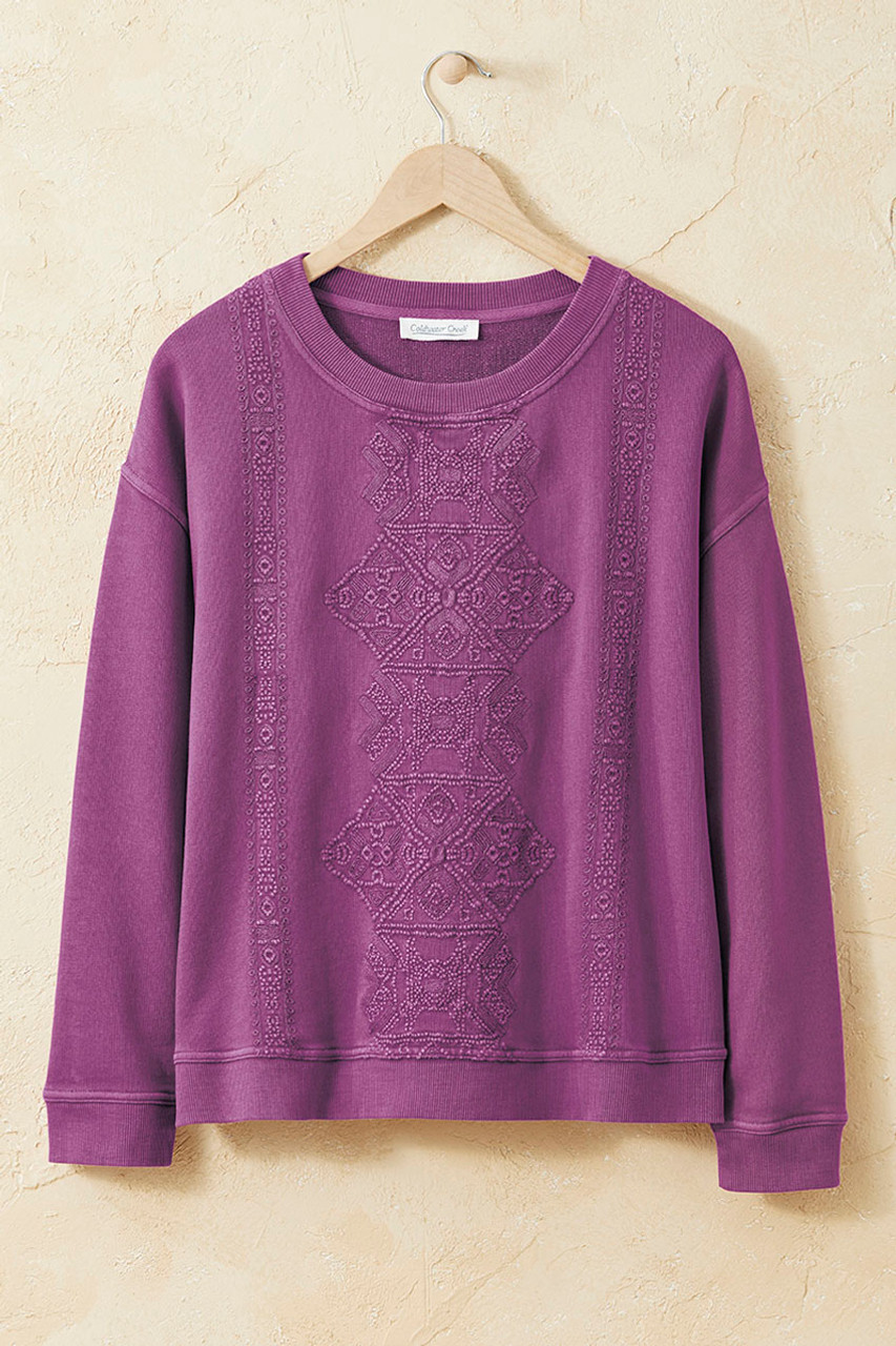 Casa Mia Sweatshirt | Coldwater Creek