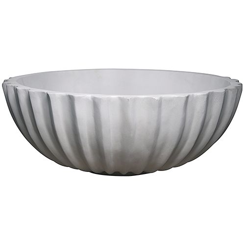 Noir Bang White Fiber Cement Bowl Ar 51fc | Bellacor | Bellacor