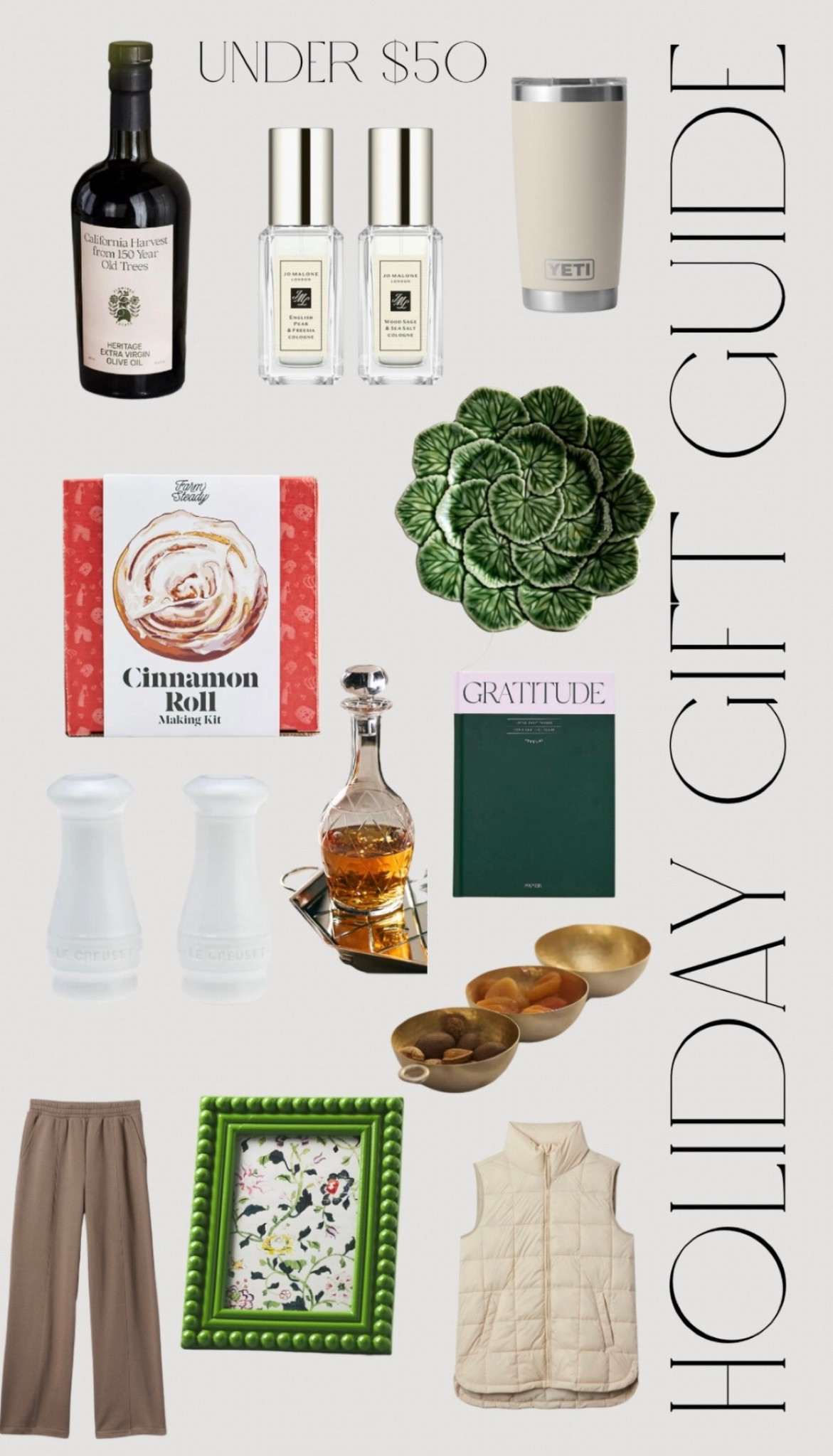 Gift guide
Under $50 gifts
Christmas gift guide


#LTKFindsUnder50 #LTKGiftGuide #LTKHoliday