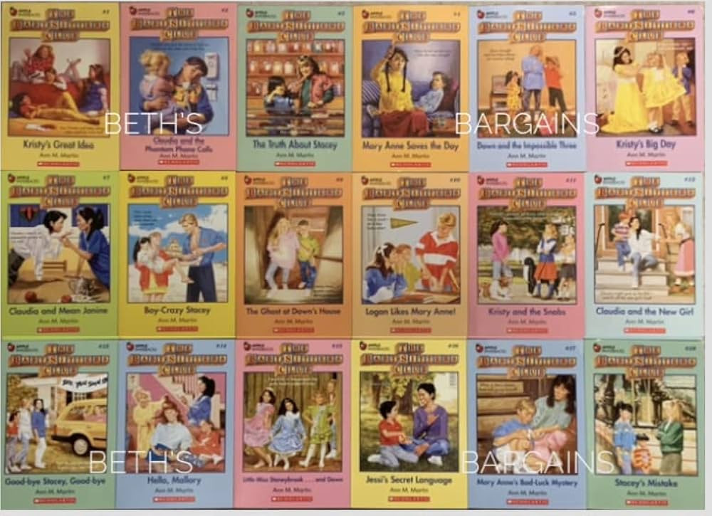 The Baby Sitters Club Book Set Collection Books 1 - 18 | Amazon (US)