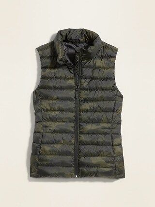 Packable Narrow Channel Puffer Vest for Women | Old Navy (US)