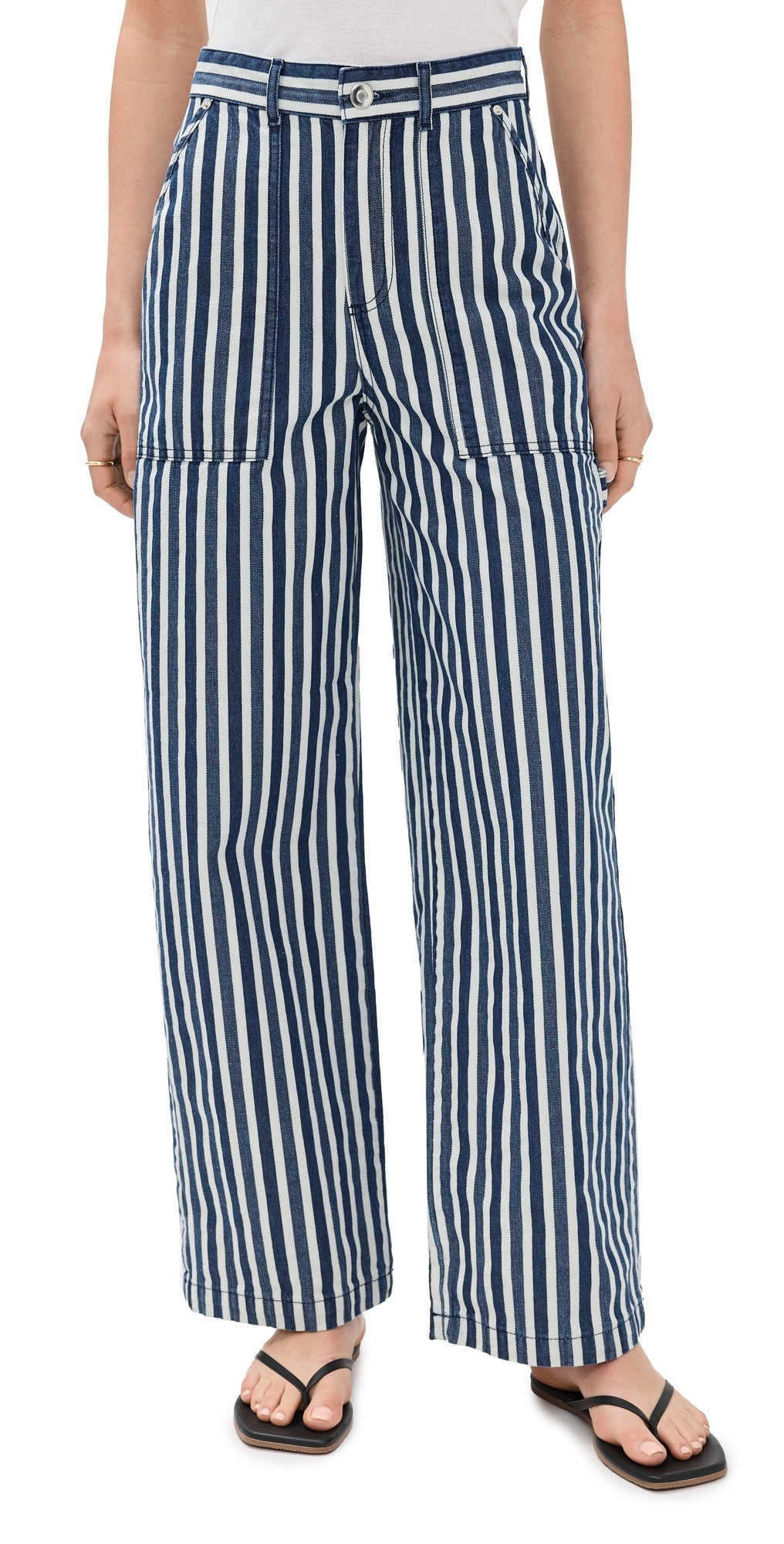 ALIGNE Wolf Jeans Blue Stripe 24 | Shopbop