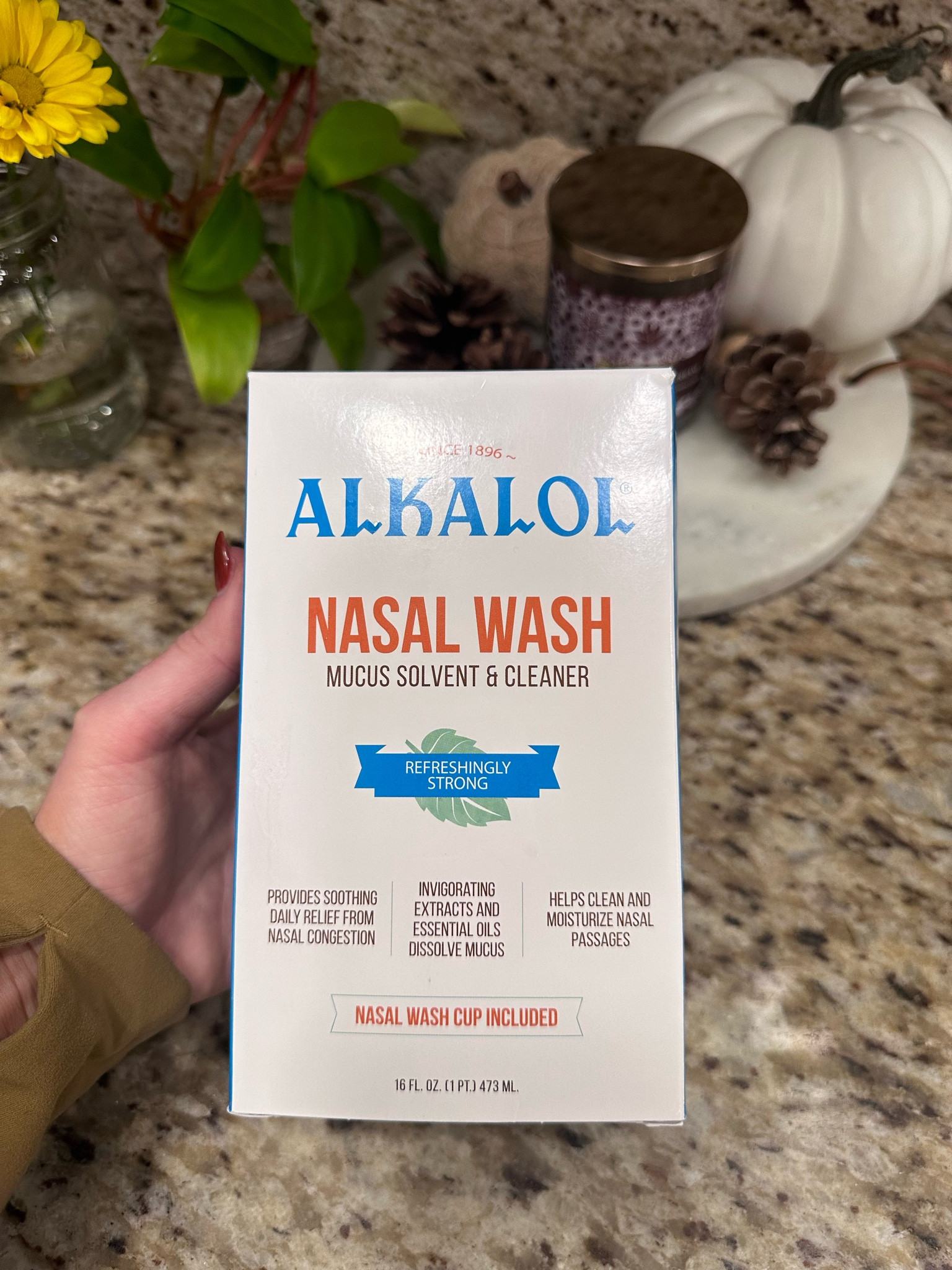 Guys! I love this so much that I had to share. I have the nastiest sinus infection ob the planet right now I haven’t been able to breathe out of my nose. One of my friends told me to order this from Amazon with same day shipping. It was the best decision ever. I can breathe so much better and I’m thinking it will help with moving that mucus out of my head. This could also be used for allergies! 

#LTKActive #LTKFindsUnder50 #LTKFitness