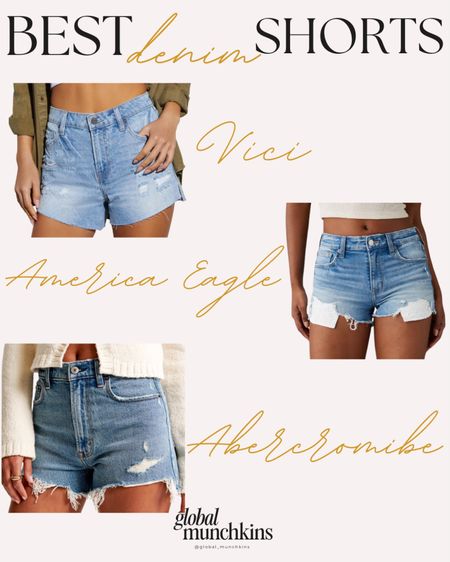 My top 3 denim shorts for summer! All are on sale from 20%-30% off on the last day of the LTK spring sale!

#LTKSpringSale #LTKsalealert #LTKstyletip