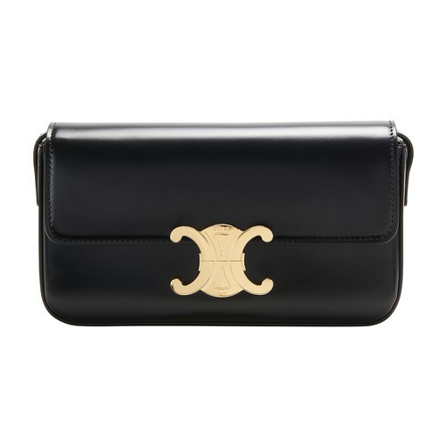 Shoulder Bag Triomphe Velours et Veau - CELINE | 24S (APAC/EU)