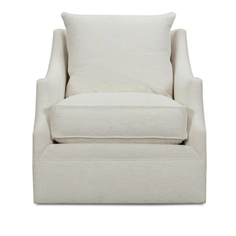 Kara Upholstered Swivel Armchair | Wayfair North America
