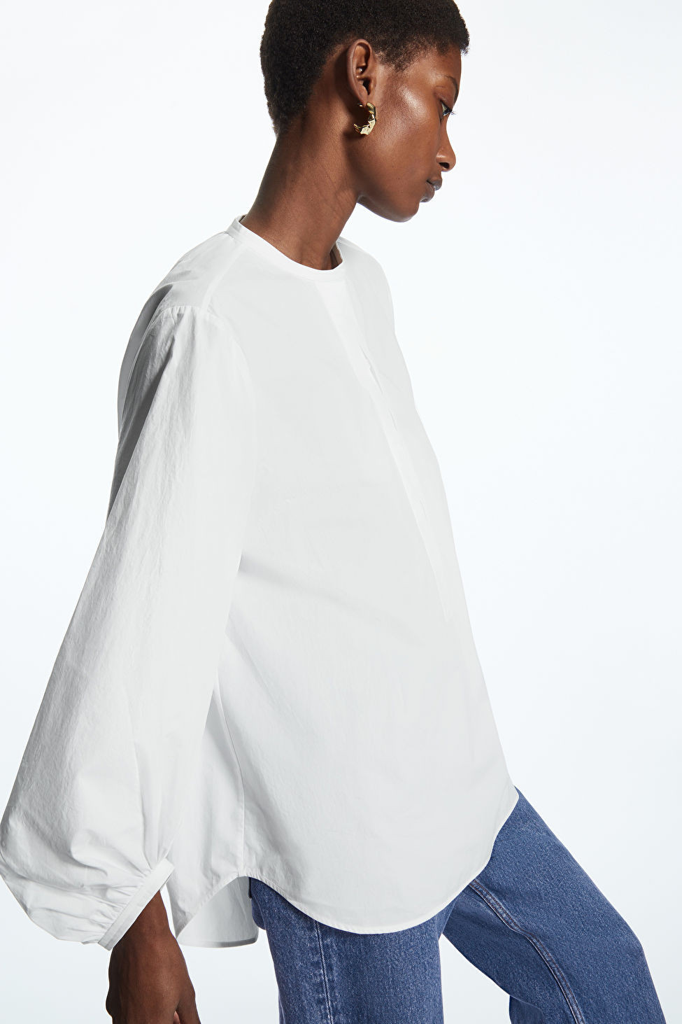 VOLUMINOUS COTTON BLOUSE | COS (EU)