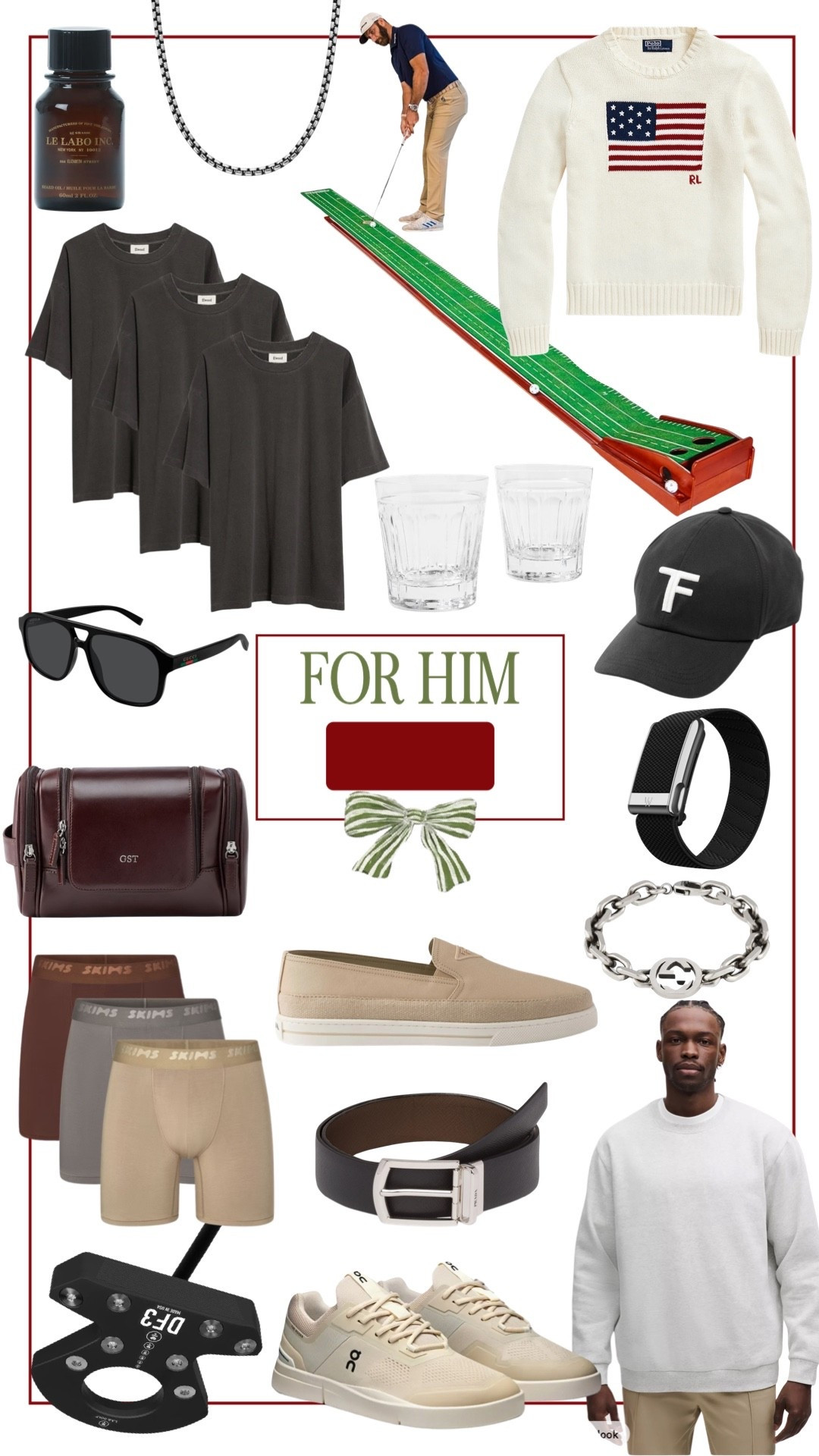 GIFT GUIDE: FOR HIM 🎅🏻 

#LTKHoliday #LTKGiftGuide #LTKSeasonal