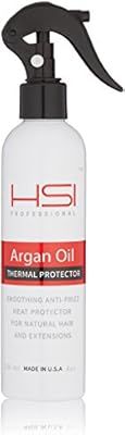 HSI PROFESSIONAL Argan Oil Heat Protector | Protect up to 450º F from Flat Irons & Hot Blow Dry... | Amazon (US)
