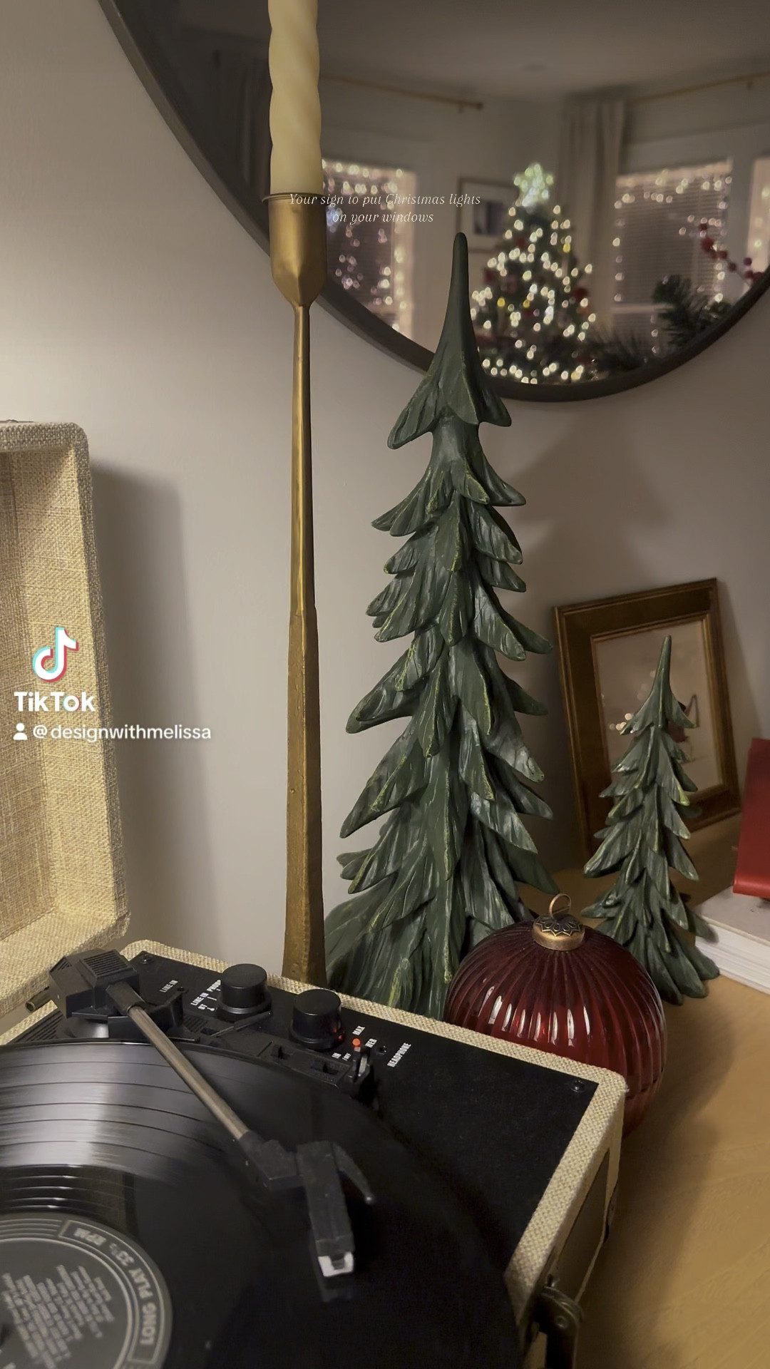 Christmas lights in the window Makes such a difference and so cheap to incorporate the christmas magic to a whole other level

#LTKVideo #LTKHoliday #LTKHome