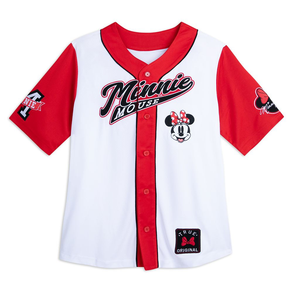 Minnie Mouse Baseball Shirt for Adults | Disney Store