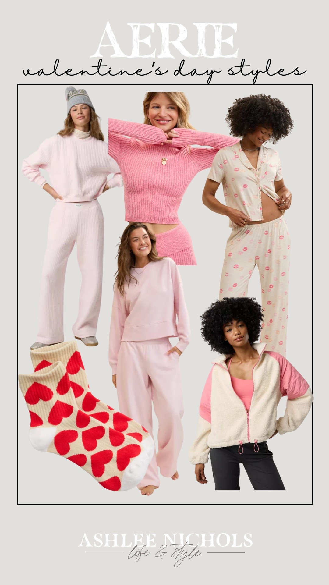 Aerie Valentine’s Day lounge styles 