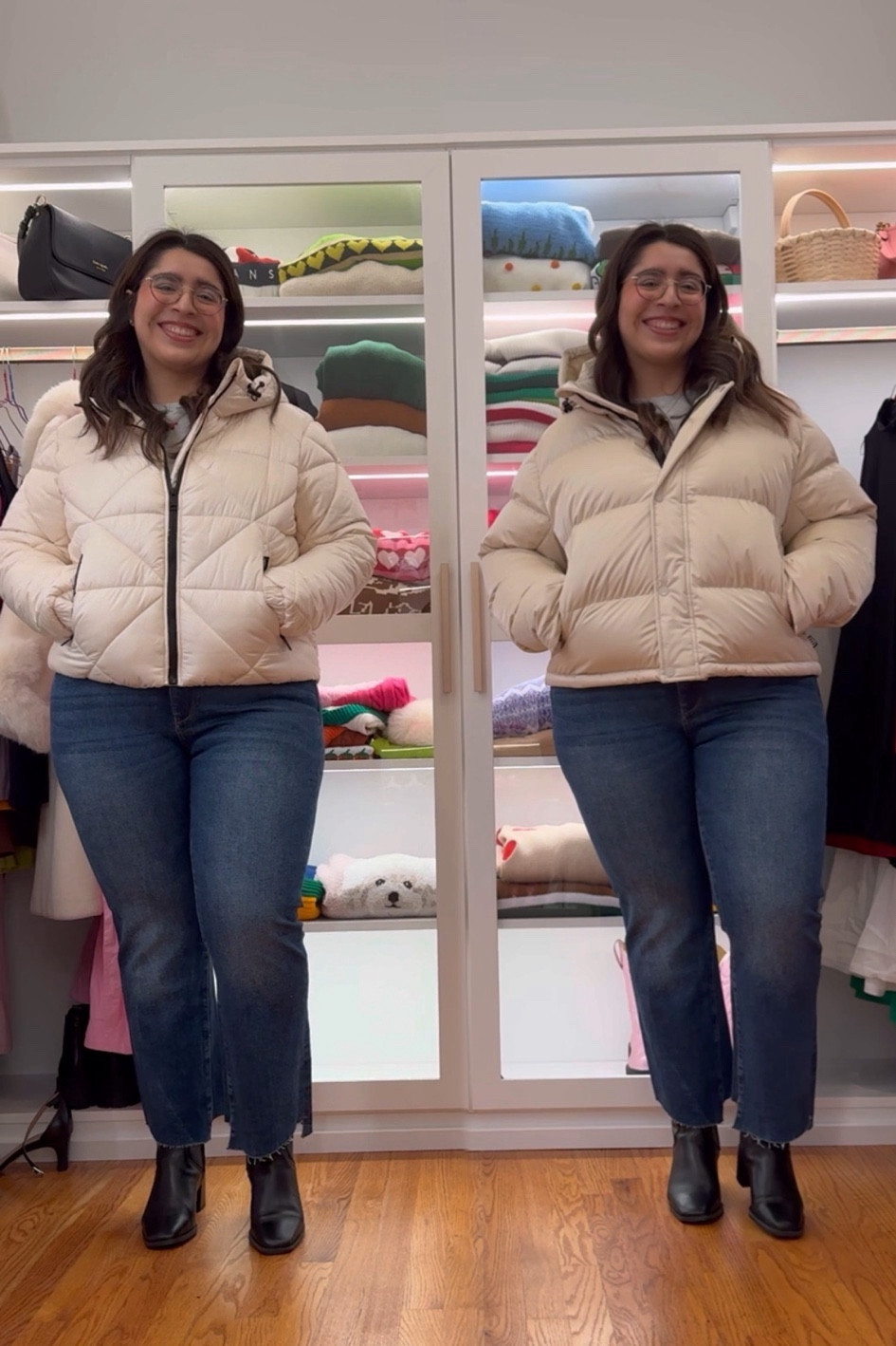 Left is the Walmart puffer (deal!) & Right is the Aritzia puffer (splurge!)
Wearing the Large in the Walmart puffer & XL in the Aritzia puffer! 

#LTKSeasonal #LTKmidsize #LTKfindsunder50