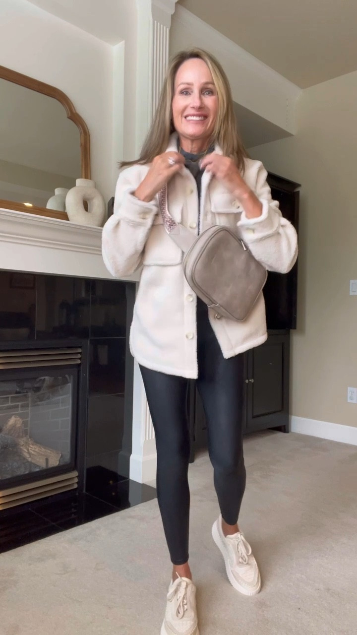 Cozy legging style. Love my Spanx leggings  #LTKSale 

#LTKshoecrush #LTKstyletip #LTKxPrime