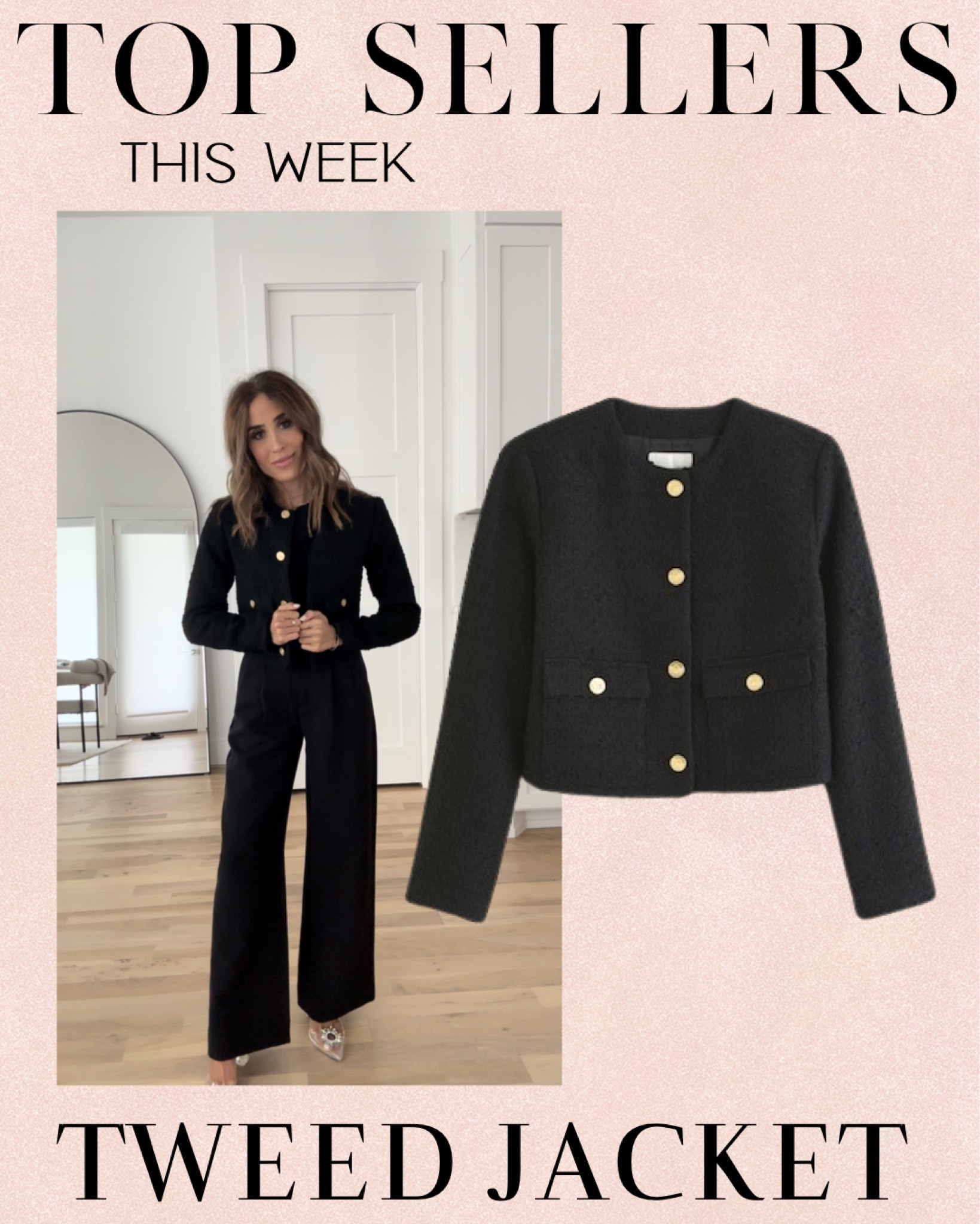 Tweed jacket size xxs 

#LTKfindsunder100 #LTKworkwear