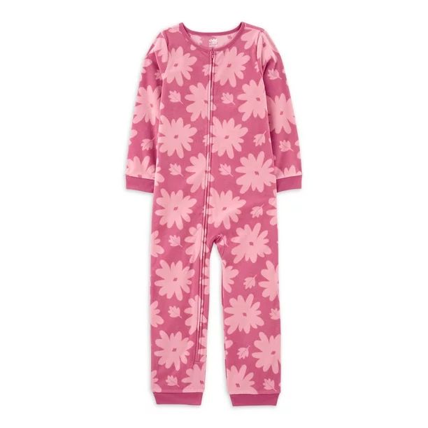 Carter's Child of Mine Girls Union Suit Pajama, 4-8 - Walmart.com | Walmart (US)