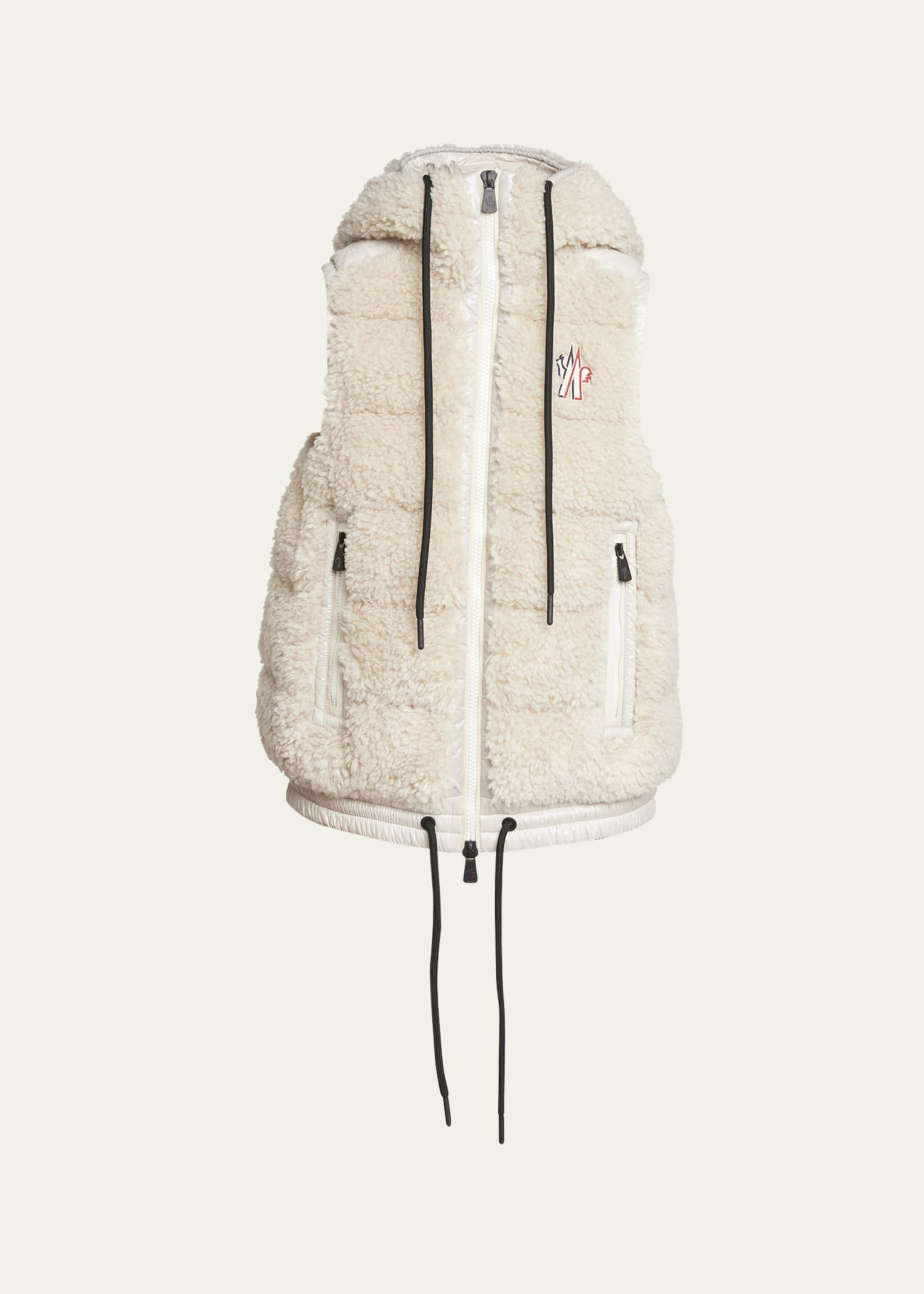 Moncler Grenoble Teddy Fleece Puffer Vest | Bergdorf Goodman
