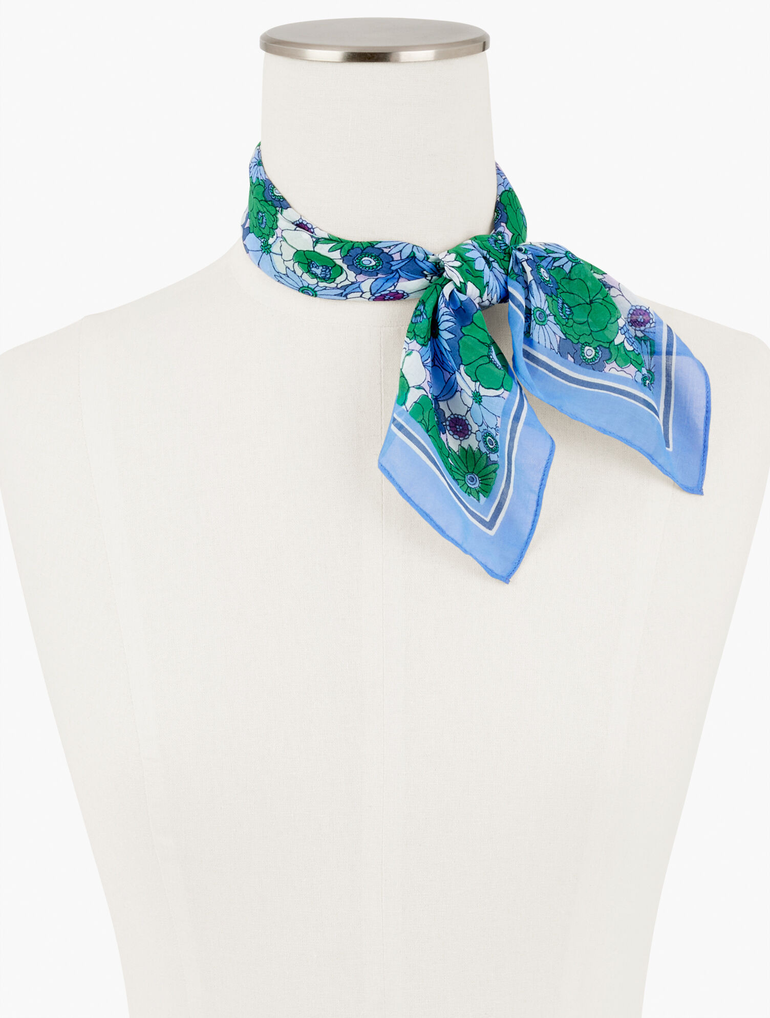 Gathered Blossoms Neckerchief | Talbots