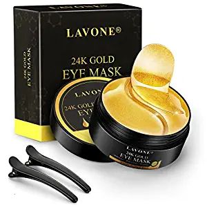 Eye Mask - 30 Pairs 24K Gold Under Eye Mask - Eye Masks for Dark Circles and Puffiness, Reduce Wr... | Amazon (US)