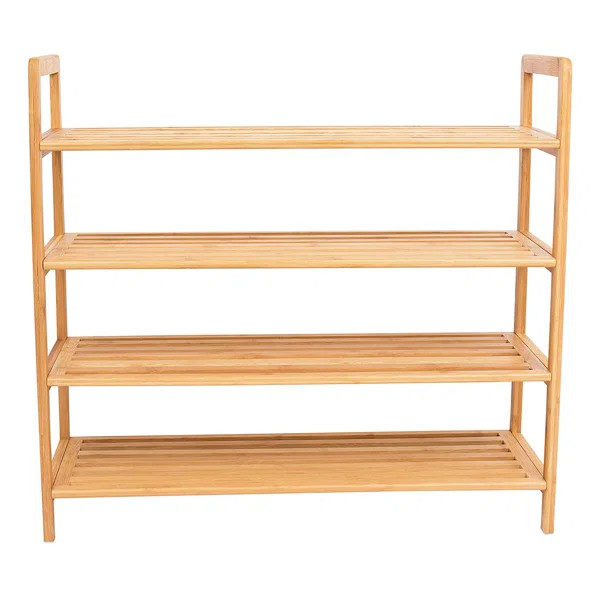 Bamboo 12 Pair Shoe Rack | Wayfair North America