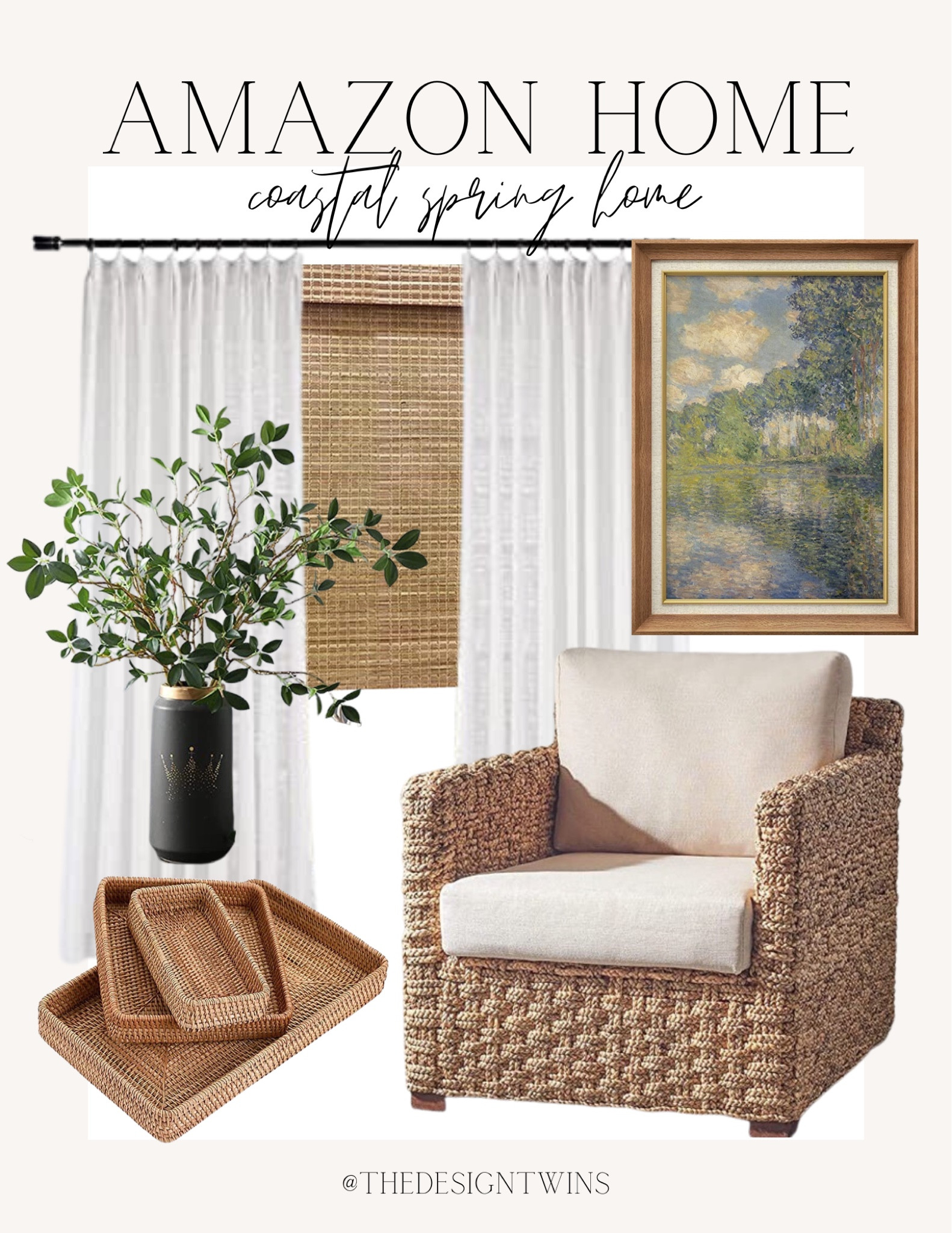 Coastal spring home finds on amazon!

Budget friendly. For any and all budgets. Modern home decor, and accessories. Organic modern, traditional home decor, neutral wood nature inspired. Coastal casual home, modern french country.


#LTKhome #LTKsalealert #LTKFind