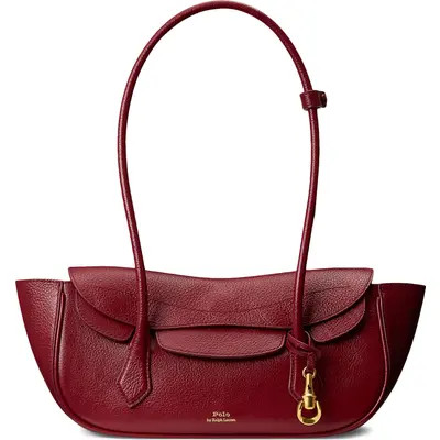 Small Polo Blaze Grained Leather Shoulder Bag | Nordstrom