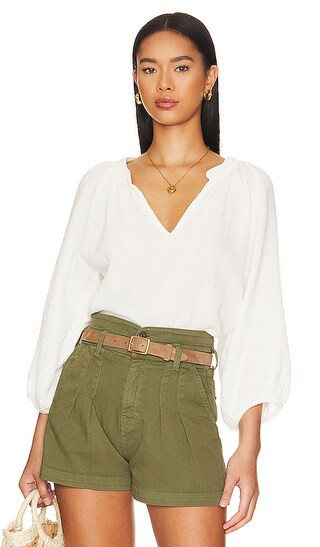 Mimi Romance Tee in White | Revolve Clothing (Global)