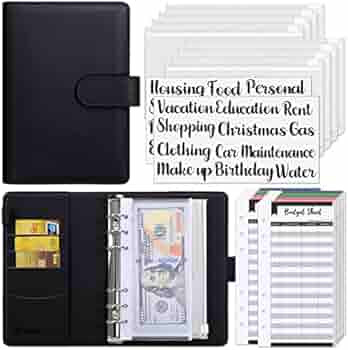 SKYDUE Budget Binder with Cash Envelopes & Expense Budget Sheets,Money Organizer for Cash,Budget ... | Amazon (US)