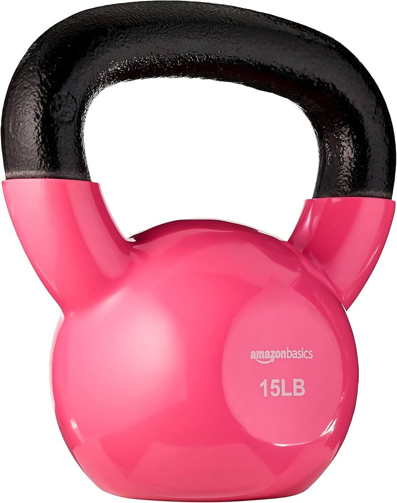 Amazon Basics Vinyl Kettlebell | Amazon (US)