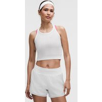 Swiftly Pointelle Cropped Racerback Tank Top | Lululemon (US)