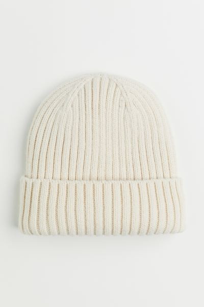 Rib-knit Hat - Dark green - Kids | H&M US | H&M (US + CA)