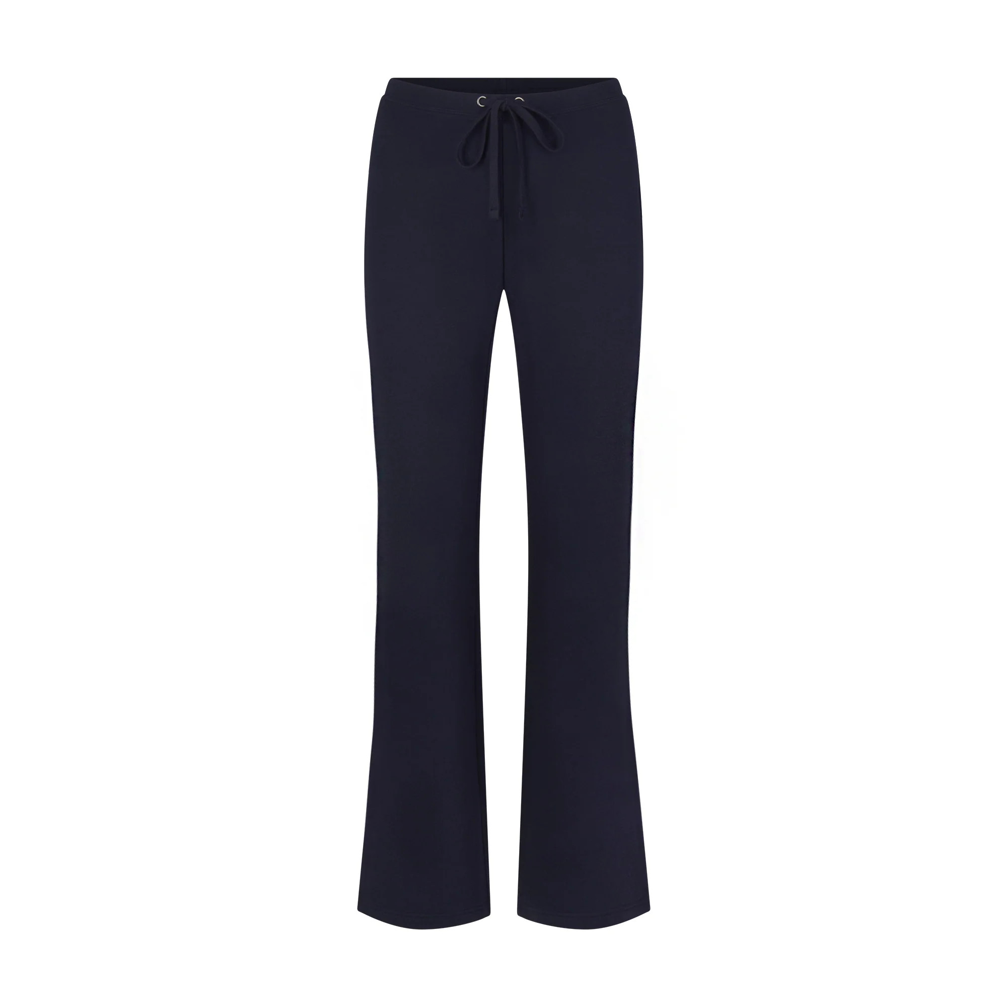 DRAPEY FRENCH TERRY STRAIGHT LEG PANT | NAVY | SKIMS | SKIMS (US)