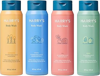 Harry's Men's Body Wash - Body Wash for Men - Variety Pack - 16 Fl oz , Pack of 4 (Packaging May ... | Amazon (US)