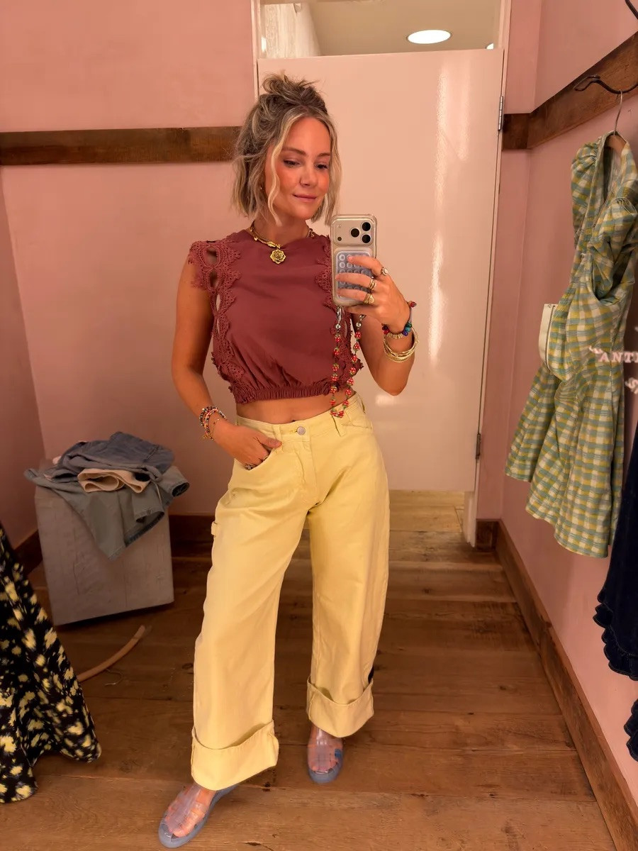 Sale alert! Easy summer outfit from Anthro!

#LTKootd #LTKSaleAlert