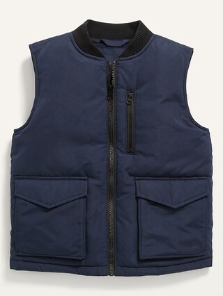 Go-Warm Utility Vest For Boys | Old Navy (US)