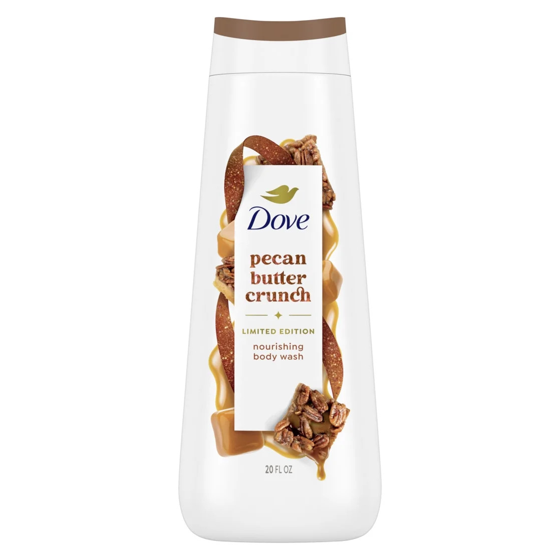 Dove Limited Edition Holiday Treats Body Wash Pecan Buttercrunch 20 oz 1 Count | Walmart (US)