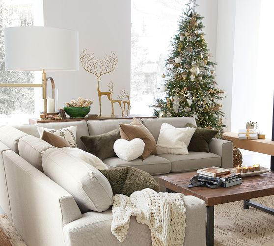 Handcrafted Brass Merry Reindeer | Pottery Barn (US)