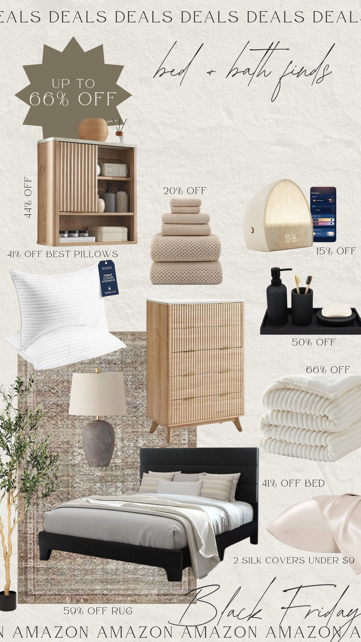 I've compiled some of the best bed & bath deals for Amazon Black Friday right now! The pillows are hands down the best pillows out there, and those fluted pieces?! So pretty! 

#LTKHome #LTKCyberWeek #LTKSaleAlert