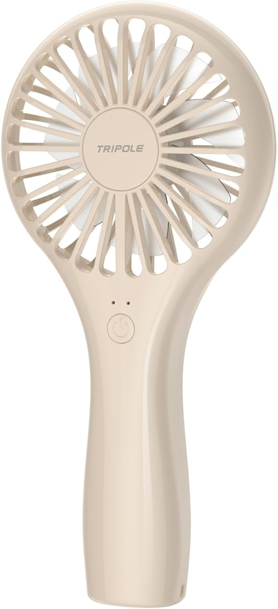 TriPole Mini Portable Fan - Powerful Personal Handheld Battery Operated Rechargeable Fan with Spe... | Amazon (US)