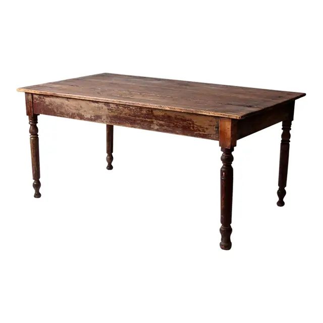 Antique Wooden Table | Chairish