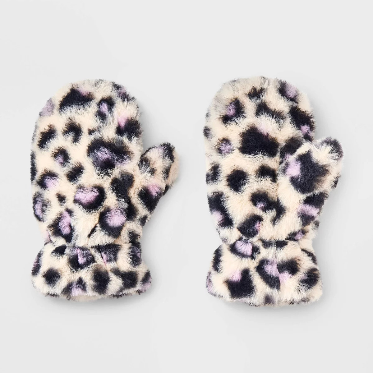 Girls' Mittens - Cat & Jack™ Leopard Print | Target