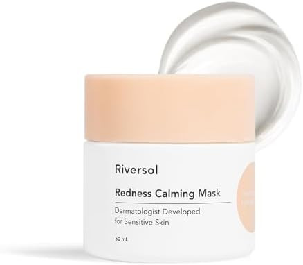 Riversol Redness Calming Overnight Cream for Rosacea & Sensitive Skin | Leave-On or Rinse-Off Ove... | Amazon (US)